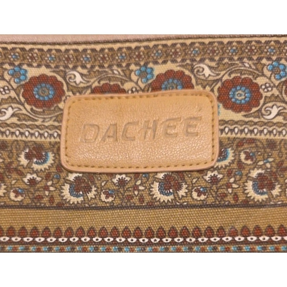 Dachee Canvas Laptop Sleeve Case Padded Zipper Cover Boho Floral Stripe - Picture 2 of 7